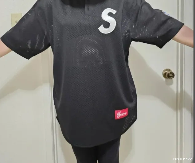 S BASEBALL ¥209 24FW HENLEY LOGO TEE 0617